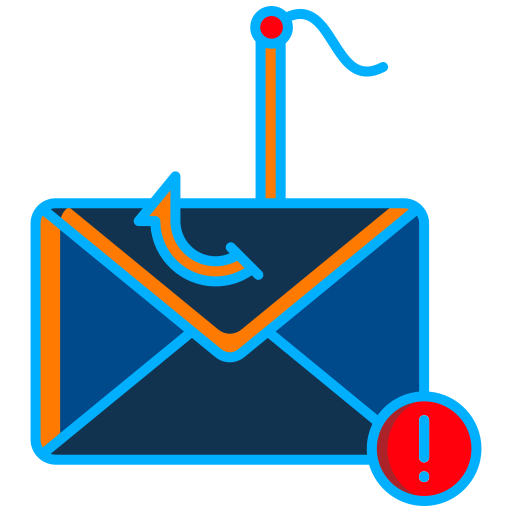 Phishing attack icon